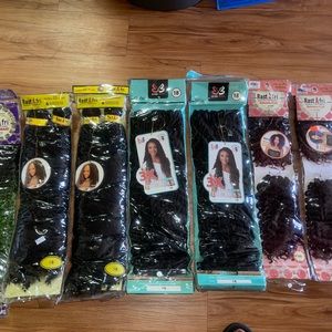 Crochet weaving Hair Bulk Crochet weaving hair
